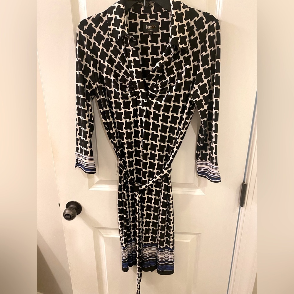 Laundry brand Dress - black/white